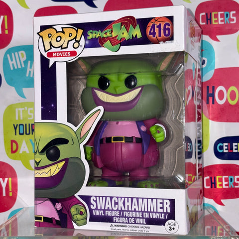Swackhammer - Space Jam Funko Pop 416 Vinyl Figure (11.4 Cm L × 8.9 Cm W × 15.9 Cm H)