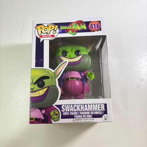 Swackhammer - Space Jam Funko Pop 416 Vinyl Figure (11.4 Cm L × 8.9 Cm W × 15.9 Cm H)