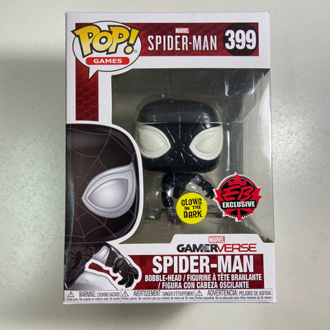 Spider Man (Playstation - Glow): Marvel Funko Pop 399