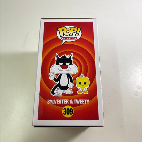 Sylvester & Tweety - Looney Tunes Funko Pop 309 Vinyl Figure (11.4 Cm L × 8.9 Cm W × 15.9 Cm H)