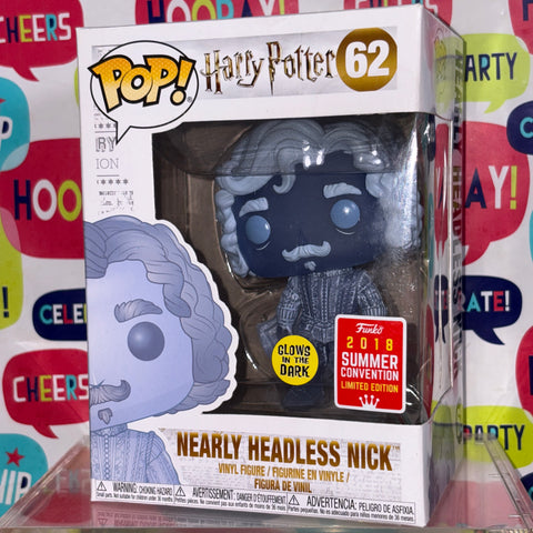 Harry Potter - Nearly Headless Nick Funko Pop 62 Summer Convention 2018