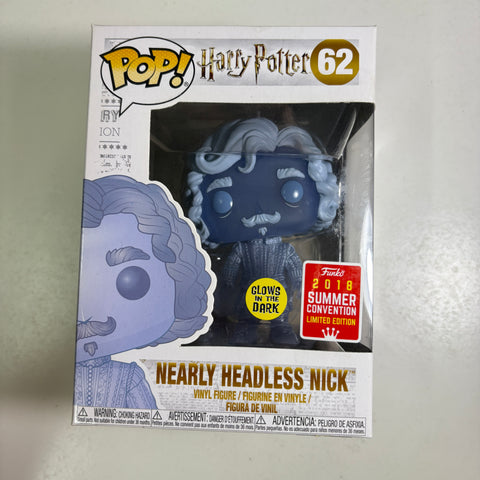 Harry Potter - Nearly Headless Nick Funko Pop 62 Summer Convention 2018