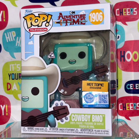 Cowboy BMO - Adventure Time  Funko Pop 1906 Vinyl Figure (11.4 Cm L × 8.9 Cm W × 15.9 Cm H)