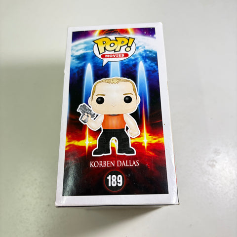 BOX FLAWS VIEW PHOTOS Korben Dallas - The Fifth Element Funko Pop 189 Vinyl Figure