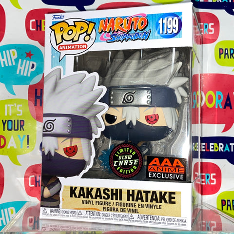 Naruto - Young Kakashi Hatake (Glow CHASE) Funko Pop Exclusive 1199 AAA Anime