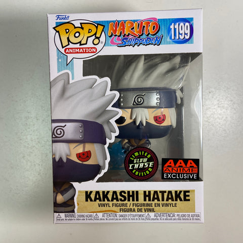 Naruto - Young Kakashi Hatake (Glow CHASE) Funko Pop Exclusive 1199 AAA Anime