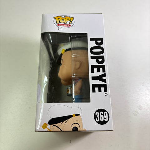 BOX FLAWS VIEW PHOTOS Popeyes - Funko Pop 369 Vinyl Figure (11.4 Cm L × 8.9 Cm W × 15.9 Cm H)