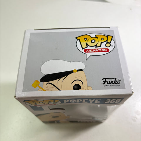 BOX FLAWS VIEW PHOTOS Popeyes - Funko Pop 369 Vinyl Figure (11.4 Cm L × 8.9 Cm W × 15.9 Cm H)