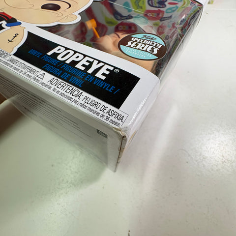 BOX FLAWS VIEW PHOTOS Popeyes - Funko Pop 369 Vinyl Figure (11.4 Cm L × 8.9 Cm W × 15.9 Cm H)