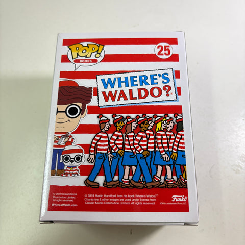 Waldo & Woof - Where's Waldo Funko Pop 25 Vinyl Figure (11.4 Cm L × 8.9 Cm W × 15.9 Cm H)
