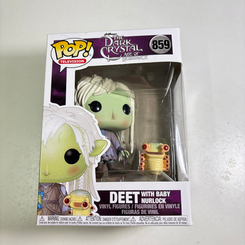 Deet with Baby Murlock - The Dark Crystal Funko Pop Vinyl Figure 859