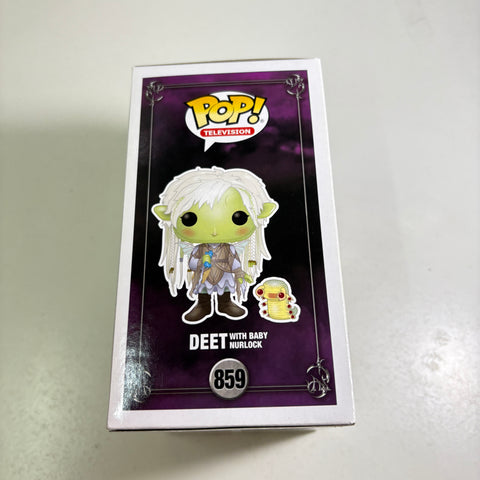 Deet with Baby Murlock - The Dark Crystal Funko Pop Vinyl Figure FYE EXCLUSIVE GLOW