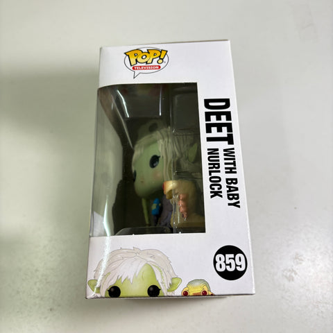 Deet with Baby Murlock - The Dark Crystal Funko Pop Vinyl Figure FYE EXCLUSIVE GLOW