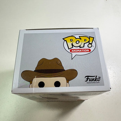 BOX FLAWS VIEW PHOTOS Western Morty - Rick and Morty Funko Pop 364 Vinyl Figure (11.4 Cm L × 8.9 Cm W × 15.9 Cm H)