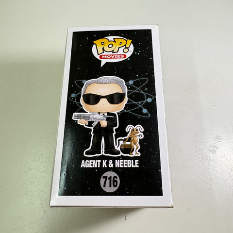 BOX FLAWS VIEW PHOTOS Agent K & Neeble - Men in Black Funko Pop Vinyl Figure 716