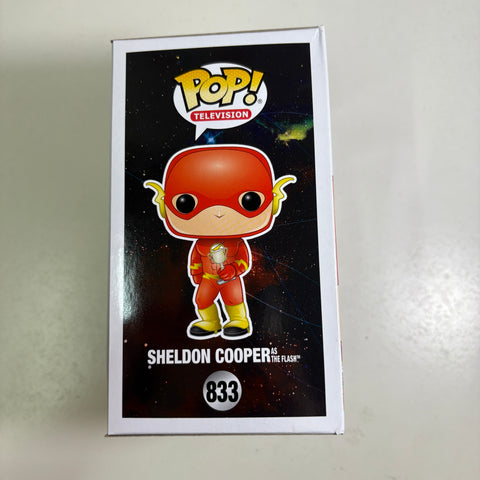 The Big Bang Theory - Sheldon Cooper as The Flash Funko Pop 833 Summer Convention 2019 Exclusive