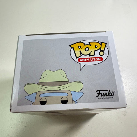BOX FLAWS VIEW PHOTOS Western Rick - Rick and Morty Funko Pop 363 Vinyl Figure (11.4 Cm L × 8.9 Cm W × 15.9 Cm H)