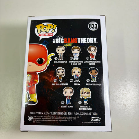 The Big Bang Theory - Sheldon Cooper as The Flash Funko Pop 833 Summer Convention 2019 Exclusive