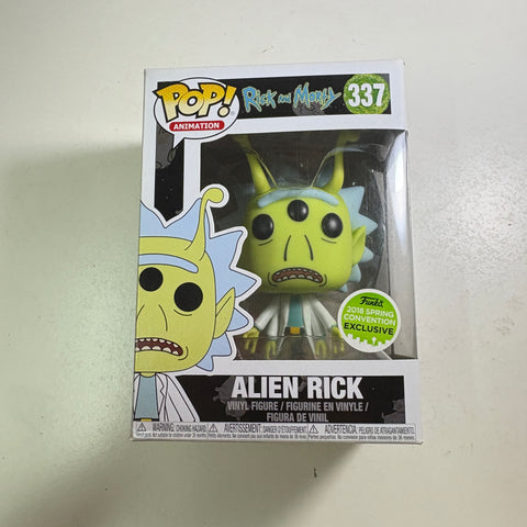 Alien Rick SHARED - Rick and Morty Funko Pop 337 Vinyl Figure (11.4 Cm L × 8.9 Cm W × 15.9 Cm H)