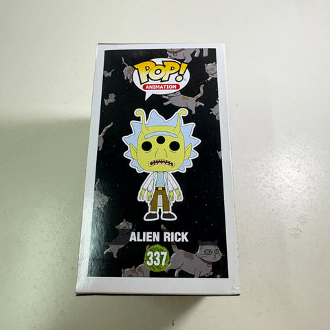 Alien Rick SHARED - Rick and Morty Funko Pop 337 Vinyl Figure (11.4 Cm L × 8.9 Cm W × 15.9 Cm H)