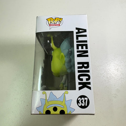 Alien Rick SHARED - Rick and Morty Funko Pop 337 Vinyl Figure (11.4 Cm L × 8.9 Cm W × 15.9 Cm H)