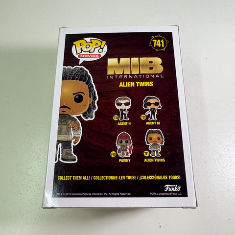 BOX FLAWS VIEW PHOTOS Alien Twins - Men in Black Funko Pop Vinyl Figure 741