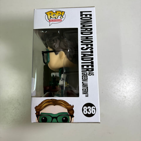 The Big Bang Theory - Leonard Hofstadter as Green Lantern Funko Pop 836 Summer Convention 2019 Exclusive (Copy)
