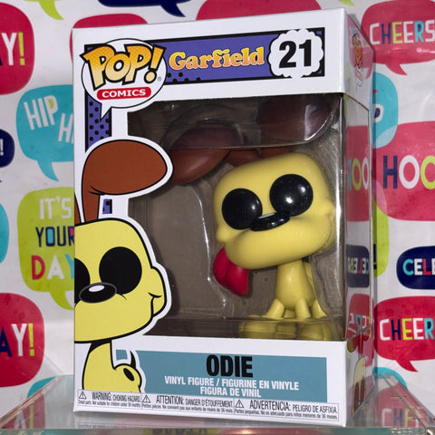 Odie - Garfield Funko Pop 21 Vinyl Figure (11.4 Cm L × 8.9 Cm W × 15.9 Cm H)