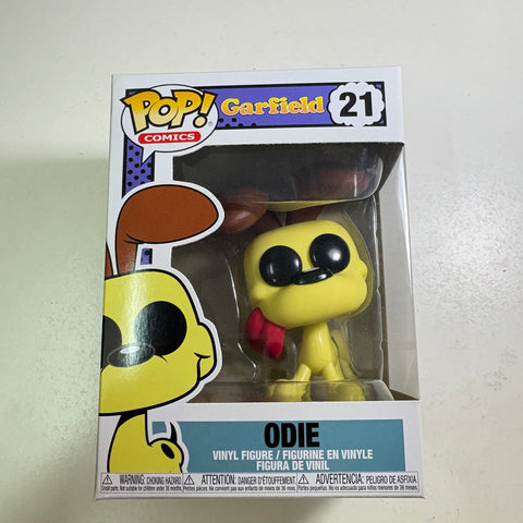 Odie - Garfield Funko Pop 21 Vinyl Figure (11.4 Cm L × 8.9 Cm W × 15.9 Cm H)
