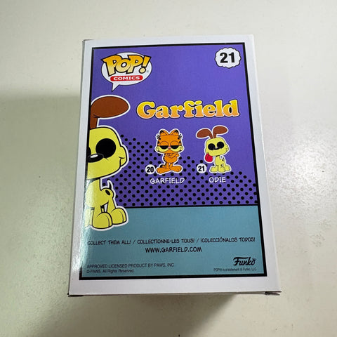 Odie - Garfield Funko Pop 21 Vinyl Figure (11.4 Cm L × 8.9 Cm W × 15.9 Cm H)