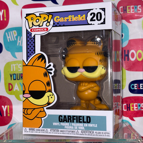 Garfield Funko Pop 20 Vinyl Figure (11.4 Cm L × 8.9 Cm W × 15.9 Cm H)