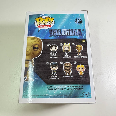 Doghan Daguis - Valerian and The City of A Thousand Planets Funko Pop 439 Vinyl Figure