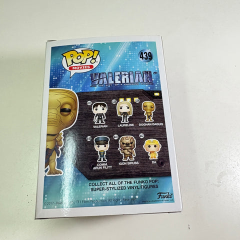 Doghan Daguis CHASE with Belt - Valerian and The City of A Thousand Planets Funko Pop Vinyl Figure