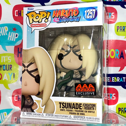 Naruto - Tsunade (Creation Rebirth) Funko Pop 1257 AAA Anime Exclusive