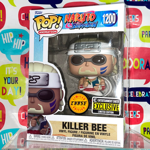 Naruto - Killer Bee (Chase) Funko Pop 1200 Entertainment Earth Exclusive
