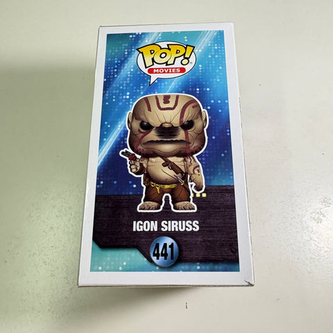Igon Siruss - Valerian and The City of A Thousand Planets Funko Pop 441 Vinyl Figure
