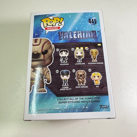 Igon Siruss - Valerian and The City of A Thousand Planets Funko Pop 441 Vinyl Figure