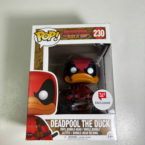 Deadpool The Duck - Marvel Funko Pop 230 Walgreen's Exclusive