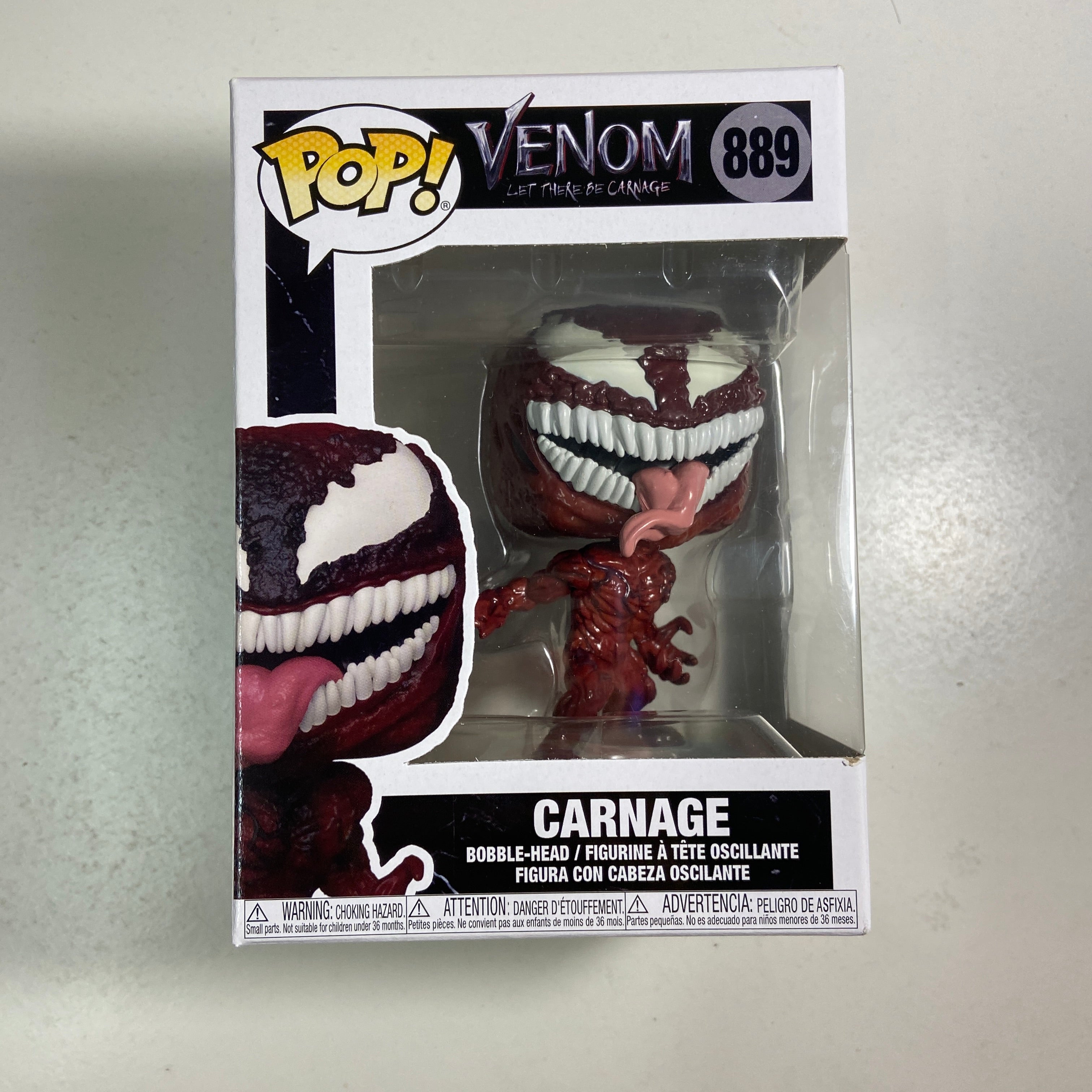 Carnage (Sony Venom): Marvel Funko Pop 889– Vancity Pops