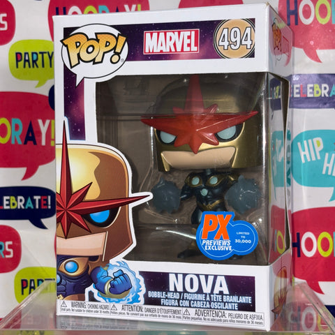Nova - Marvel Funko Pop 494 PX Previews Exclusive 30, 000 Pieces
