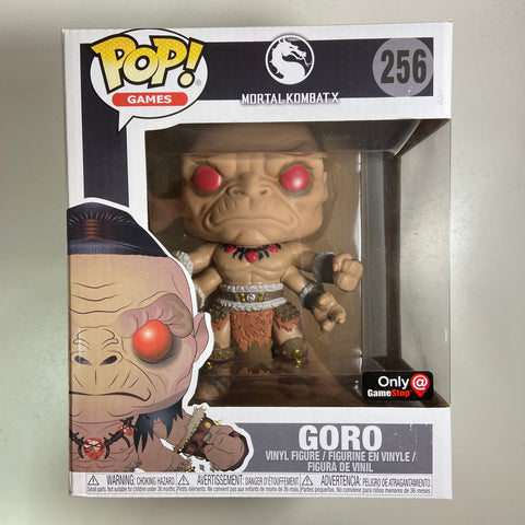 Mortal Kombat - Goro 6 Inch Funko Pop 256 Gamestop Exclusive