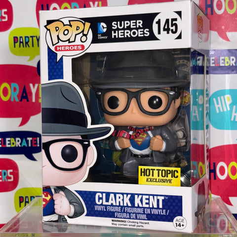 Superman (Clark Kent) - DC Funko Pop 145 Hot Topic Exclusive