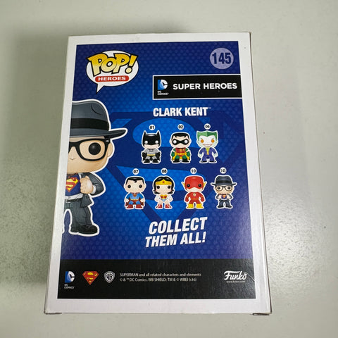 Superman (Clark Kent) - DC Funko Pop 145 Hot Topic Exclusive