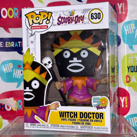 Witch Doctor - Scooby Doo Funko Pop 630 Vinyl Figure (11.4 Cm L × 8.9 Cm W × 15.9 Cm H)