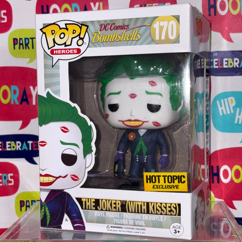 The Joker (with Kisses) - DC Funko Pop 170 Hot Topic Exclusive