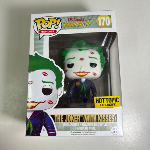 The Joker (with Kisses) - DC Funko Pop 170 Hot Topic Exclusive