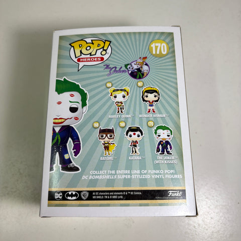 The Joker (with Kisses) - DC Funko Pop 170 Hot Topic Exclusive