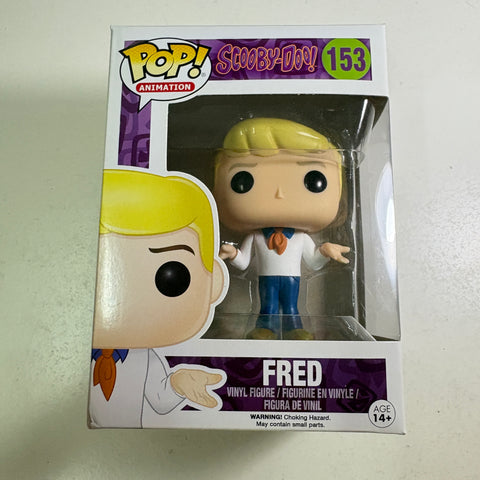 Fred - Scooby Doo Funko Pop 153 Vinyl Figure (11.4 Cm L × 8.9 Cm W × 15.9 Cm H)