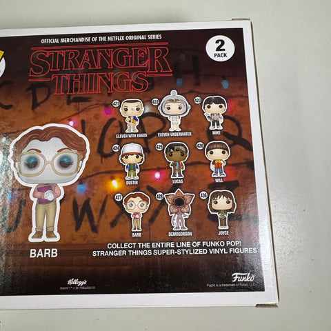 Stranger Things - Upside Down Eleven & Barb Funko Pop 2 Pack Spring Convention Exclusive 2017