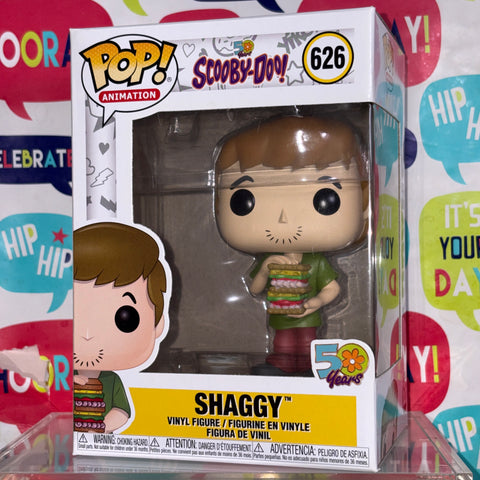 Shaggy - Scooby Doo Funko Pop 626 Vinyl Figure (11.4 Cm L × 8.9 Cm W × 15.9 Cm H)